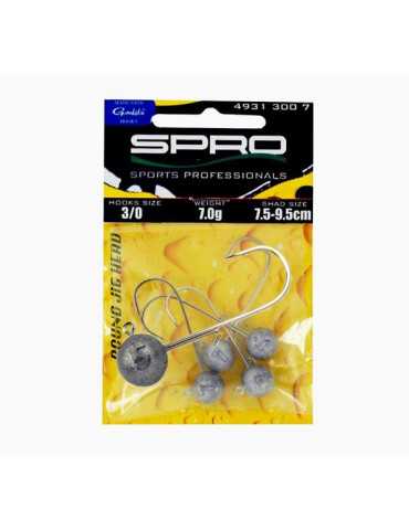 Tete Plombee Spro Round Jighead 22 3/0 14g – natusport