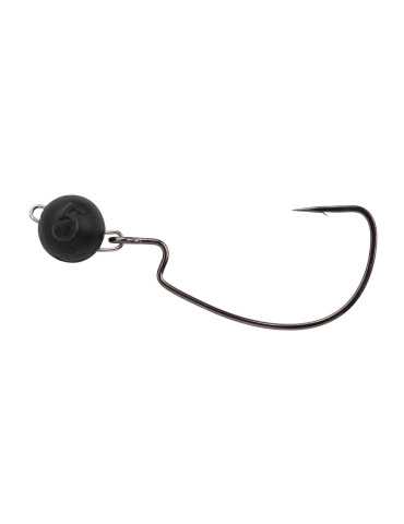 Tête Plombée Spro Rigged Bottom Jig Black 5 g Hameçon n°2/0 | Natuspor – natusport