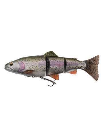 Leurre Souple Savage Gear 4D Line Thru Trout 15cm Rainbow