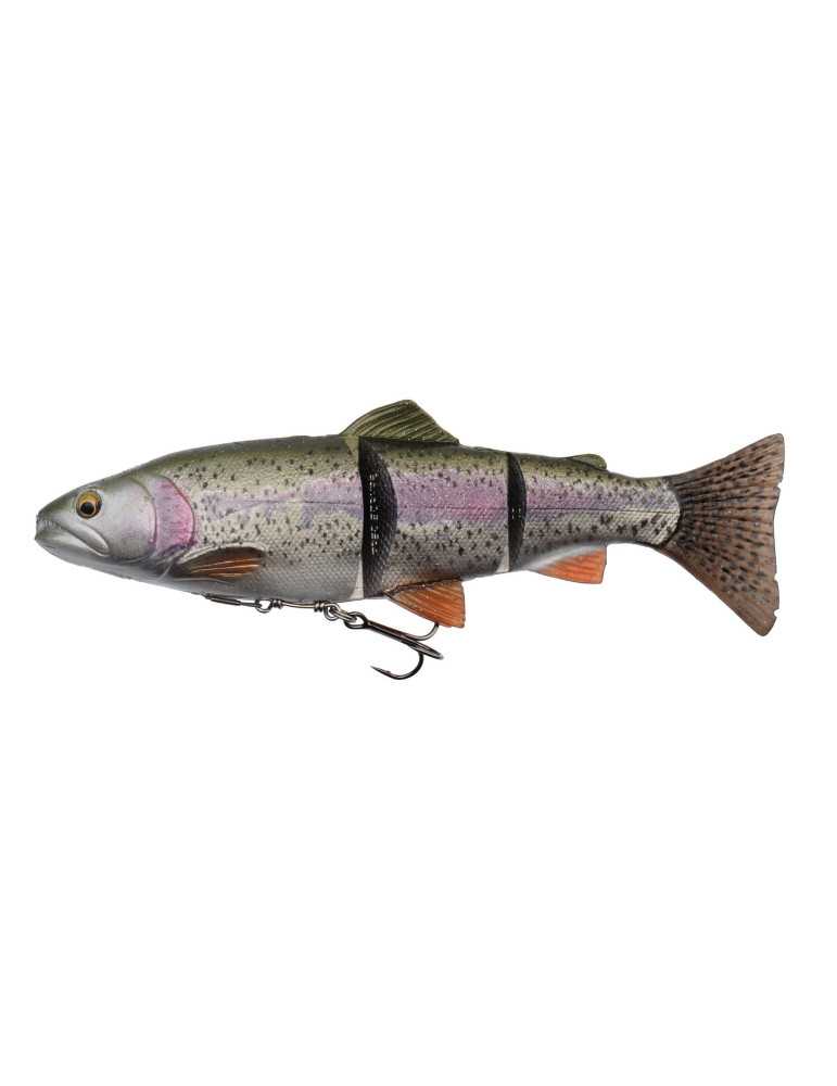 Leurre Souple Savage Gear 4D Line Thru Trout 15cm Rainbow – natusport