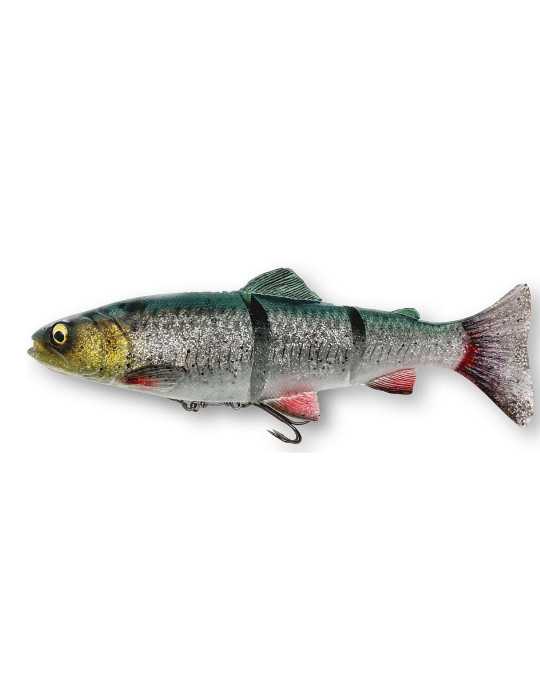 Leurre Souple Savage Gear 4D Line Thru Trout 15cm 40g Sinking Green Si – natusport