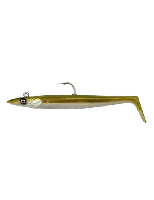 Leurre Souple Savage Gear Sandeel V2 15,5 cm 46 g Khaki – natusport