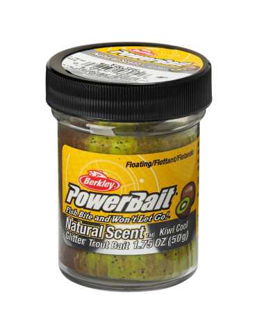 Pate a Truite Berkley PowerBait Trout Bait Fruit Kiwi Cool Glitter | N – natusport