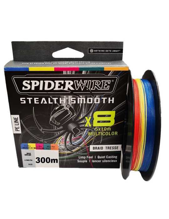 Fil Tresse SpiderWire Stealth X8 0.19 – natusport