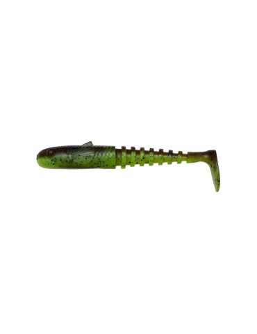 Leurre Souple Savage Gear 4D Perch Shad 12,5cm 20g Motor Oil UV