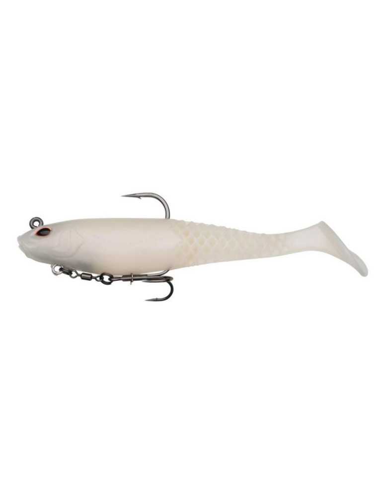 Leurre Souple Berkley PowerBait CullShad 7.5cm Pearl White – natusport