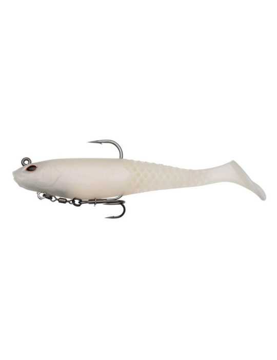 Leurre Souple Berkley PowerBait CullShad 7.5cm Pearl White – natusport