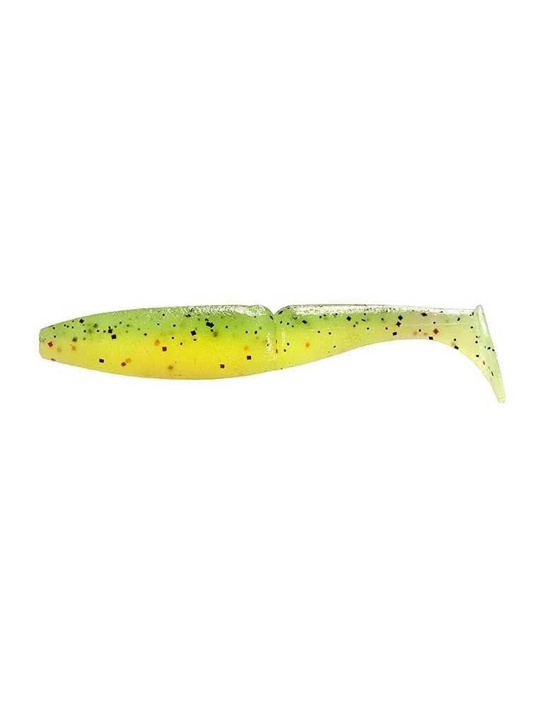 Leurre Souple Sawamura One Up Shad 4" Apple Green Chartreuse | Natuspo – natusport