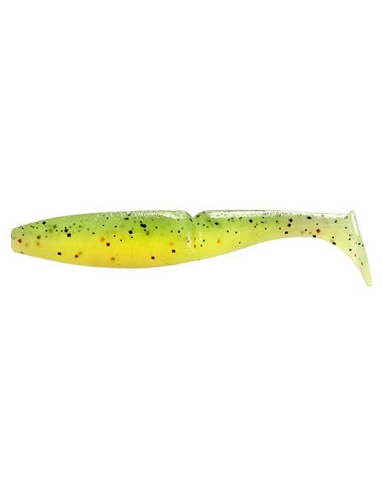 Leurre Souple Sawamura One Up Shad 4" Apple Green Chartreuse | Natuspo – natusport