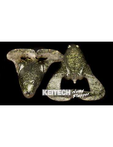 Leurre Souple Keitech Noisy Flapper 3,5" Coloris 465 Green Pumpkin Fro – natusport 2