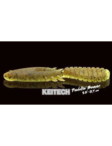 Leurre Souple Keitech Paddlin' Beaver 3,5" Delta Craw