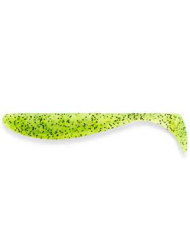 Leurre Souple FishUp Wizzle Shad 2'' (5,5cm) Chartreuse/Black