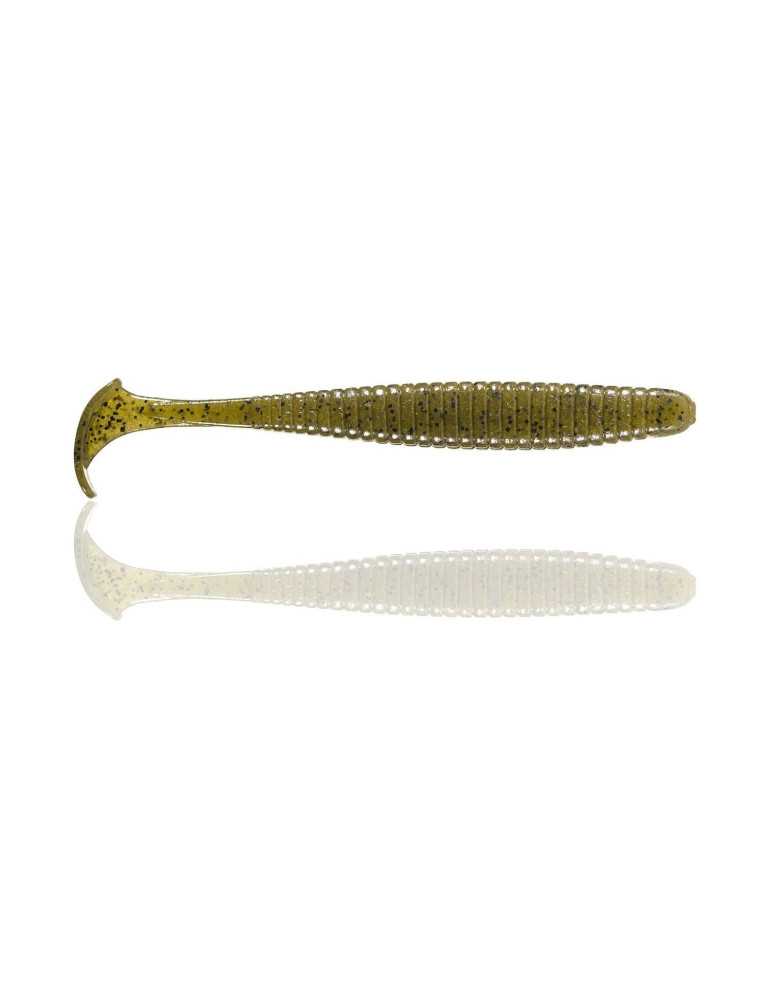 Leurre Souple Reins Smokin Swimmer 4" Green Pumpkin/Blood 130 | Natusp – natusport
