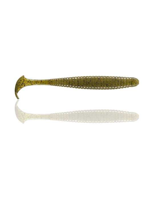 Leurre Souple Reins Smokin Swimmer 4" Green Pumpkin/Blood 130 | Natusp – natusport