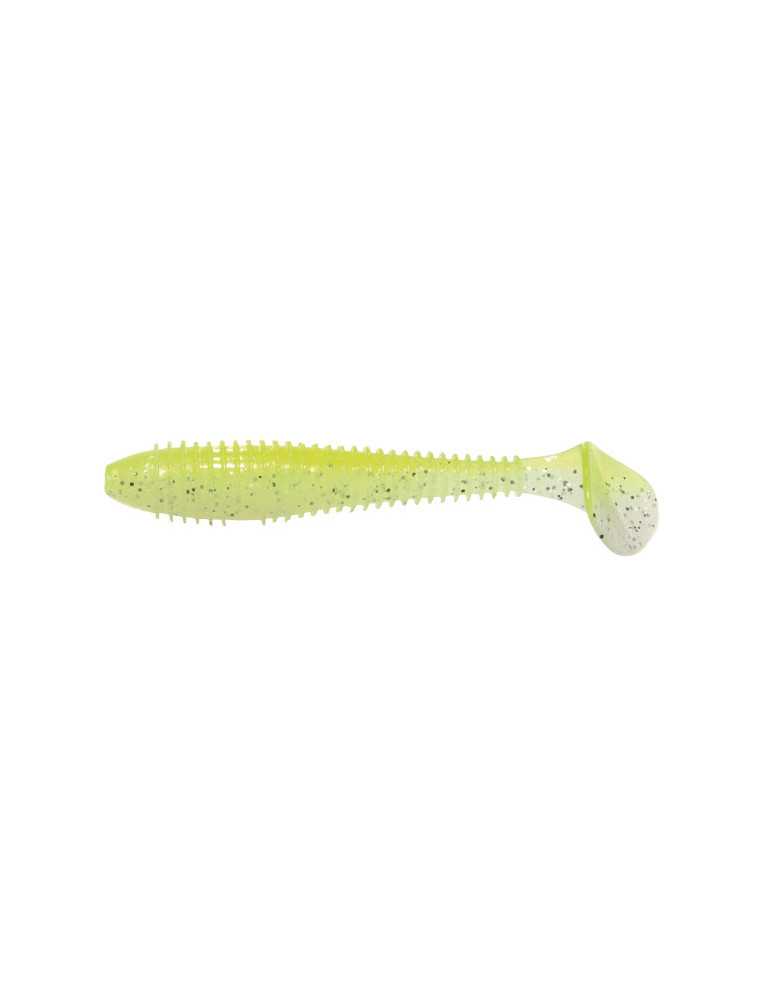Leurre Souple Keitech Swing Impact Fat 3.3" Chartreuse Belly S09 | Nat – natusport