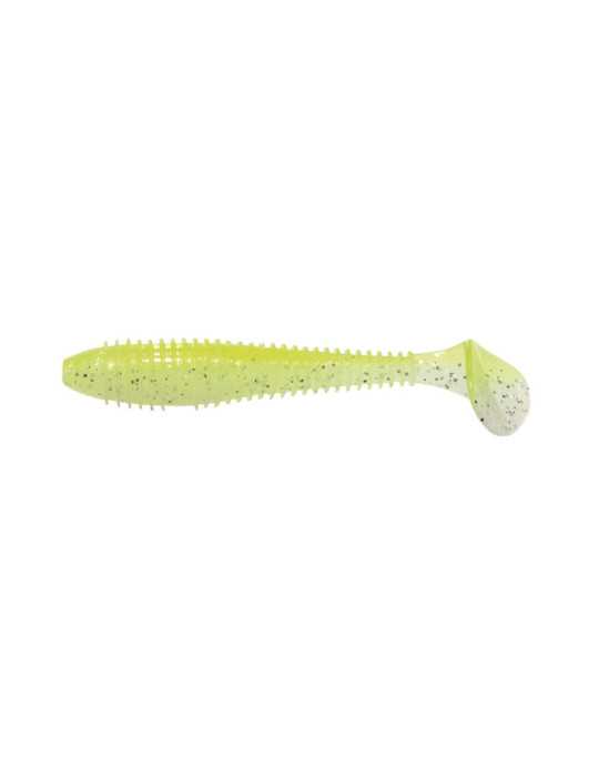 Leurre Souple Keitech Swing Impact Fat 3.3" Chartreuse Belly S09 | Nat – natusport