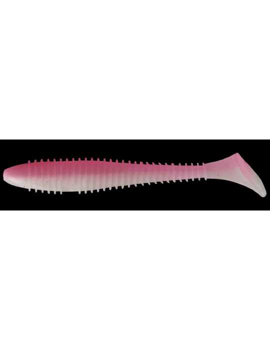 Leurre Souple Keitech Swing Impact Fat 3.3" Hyper Pink White 18 | Natu – natusport