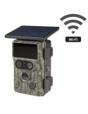 Piège photographique – Caméra de chasse PIE1073 – Wi-Fi – double capteur d’images – panneau solaire