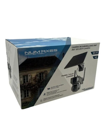 Caméra de surveillance 360° Wi-Fi et 4G CAM1200 2