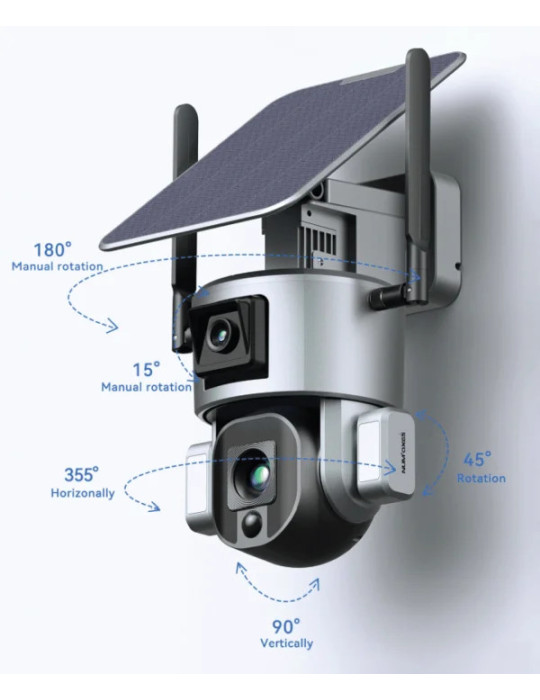 Caméra de surveillance 360° CAM1073 – Wi-Fi