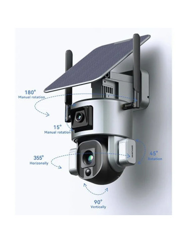 Caméra de surveillance 360° CAM1071 – 4G 2