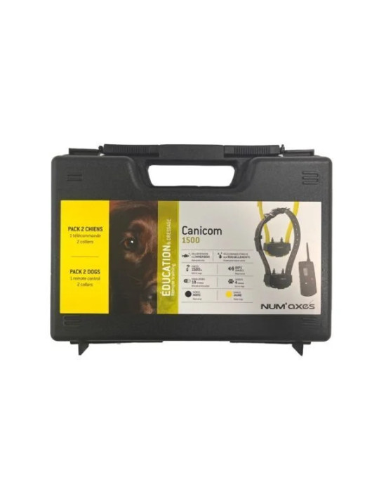 PACK de dressage CANICOM 1500 POUR 2 CHIENS