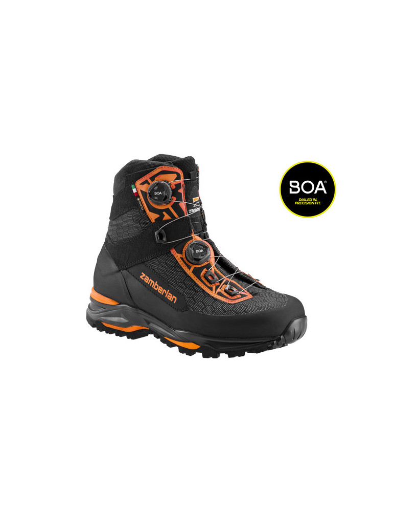 Chaussure de chasse Zamberlan 3033 Rondane GTX RR BOA WL - Noir / Orange