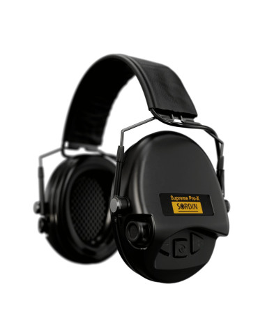 Casque Sordin Supreme Pro X Slim Cuir (électronique SordinHEAR2) 2