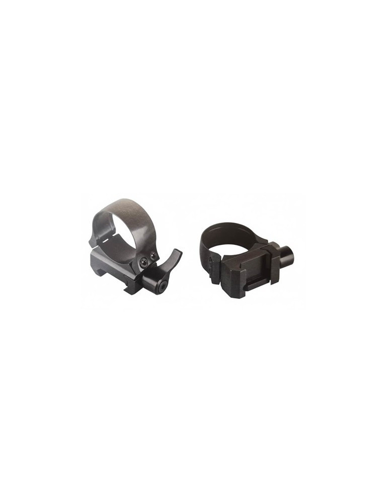Paire de colliers à démontage rapide HMS Henneberger – Weaver / Picatinny – Ø 30 mm – BH 9