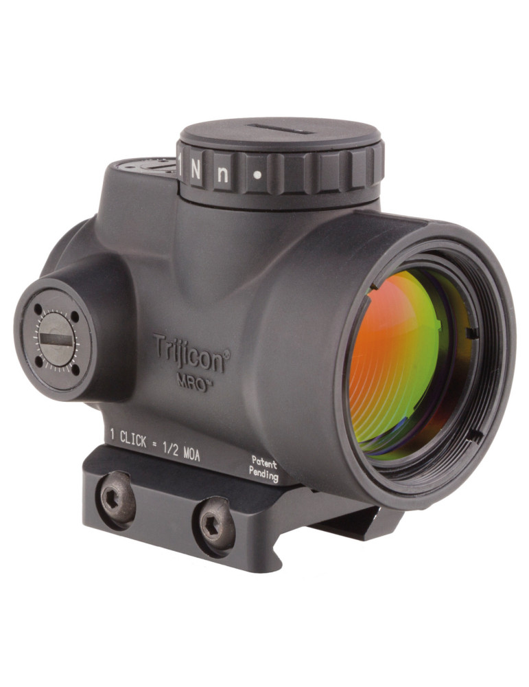 Viseur point rouge Trijicon MRO 2 MOA avec montage bas intégré Picatinny / Weaver