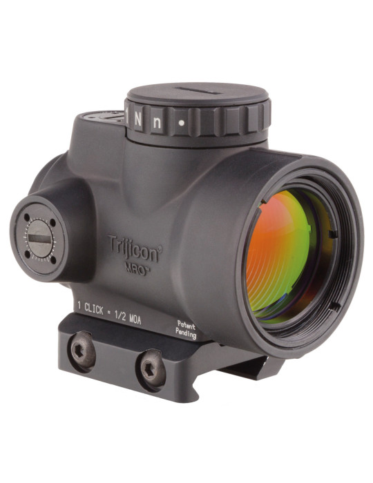 Viseur point rouge Trijicon MRO 2 MOA avec montage bas intégré Picatinny / Weaver