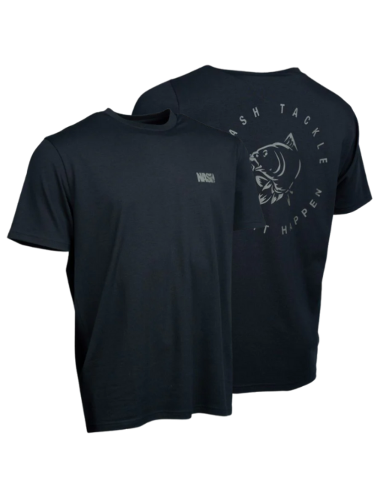 Nash Carp Logo T-Shirt Noir S – natusport