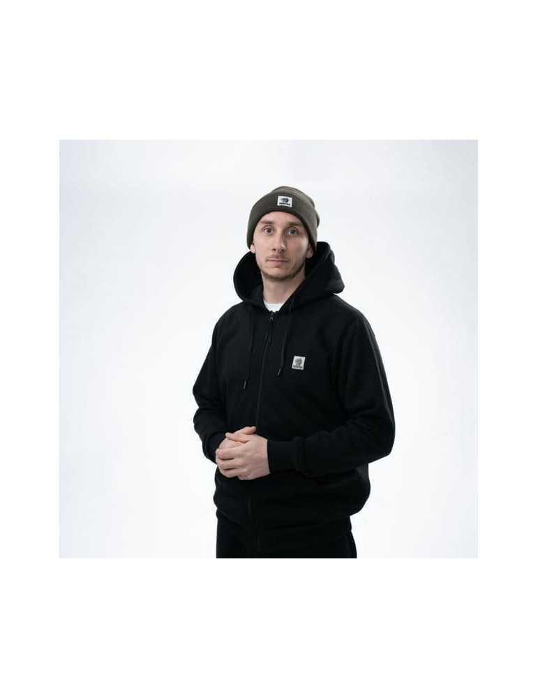Nash Make It Happen Badge Zipped Hoodie Black M – natusport