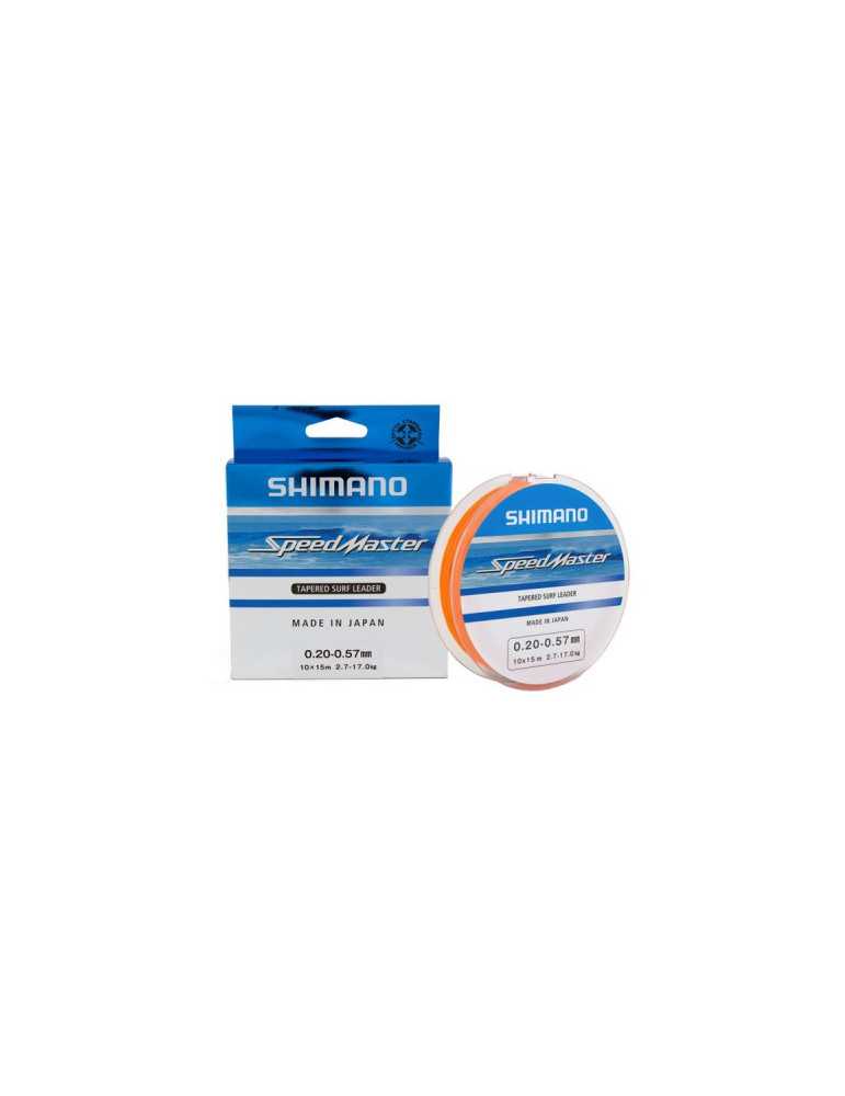 Shimano Speedmaster Tapered Leader 0.26-0.57mm (lot de 10) – natusport