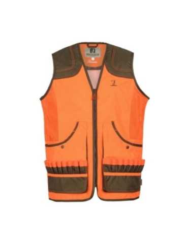 Percussion Gilet Savane Orange Fluo - Taille S – natusport 2