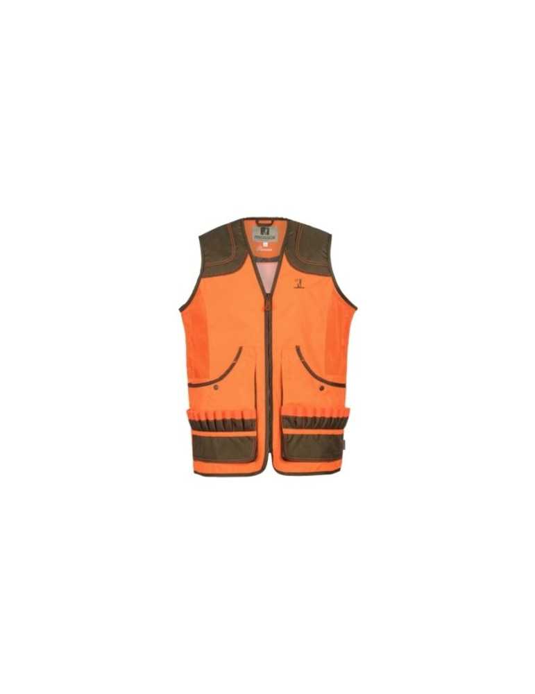 Percussion Gilet Savane Orange Fluo - Taille S – natusport