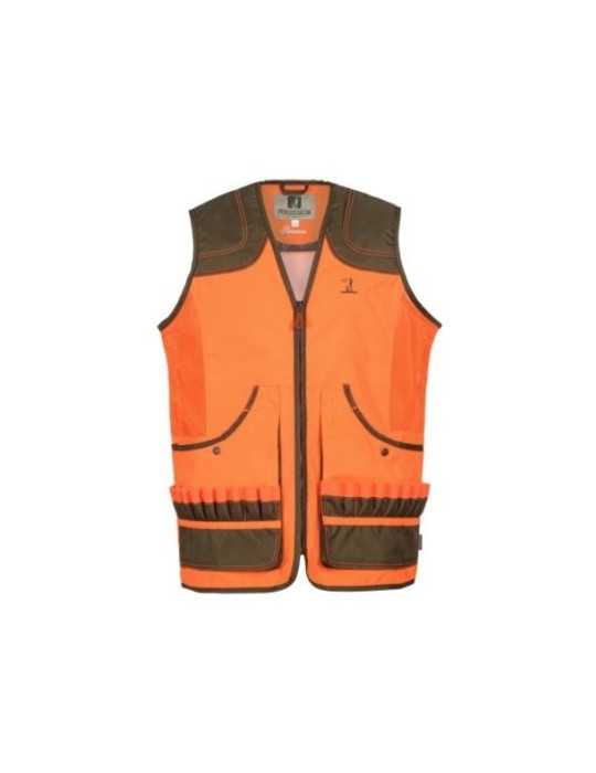 Percussion Gilet Savane Orange Fluo - Taille S – natusport