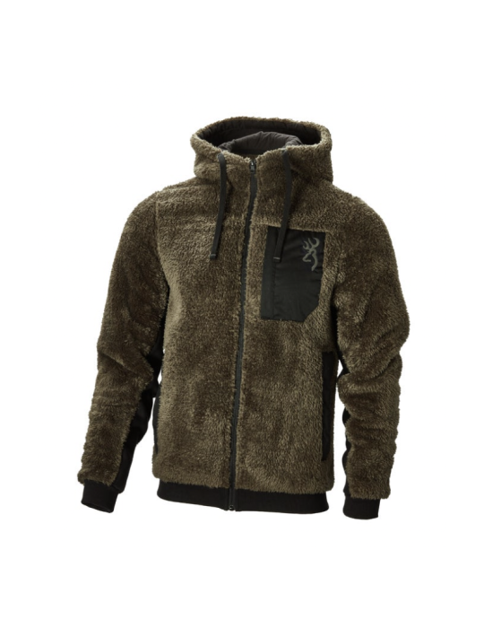 Sweatshirt Browning Warm Snapshot Sherpa Vert Taille 2XL – natusport