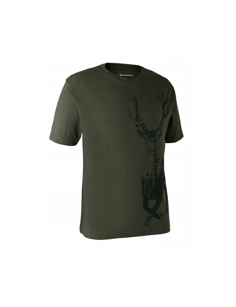 T-Shirt Deerhunter Impression Cerf Taille M – natusport