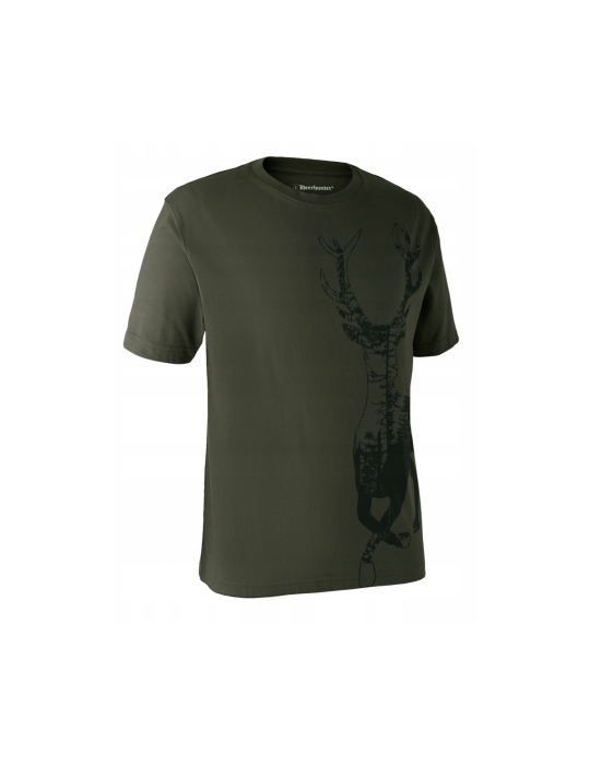 T-Shirt Deerhunter Impression Cerf Taille M – natusport