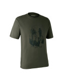 T-Shirt Deerhunter Bouclier Vert Taille 2XL – natusport