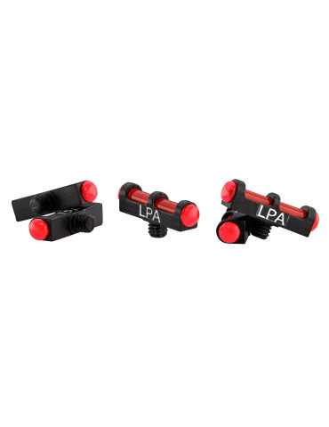 Guidon LPA Fibre Optique 3 Rouge – natusport 2
