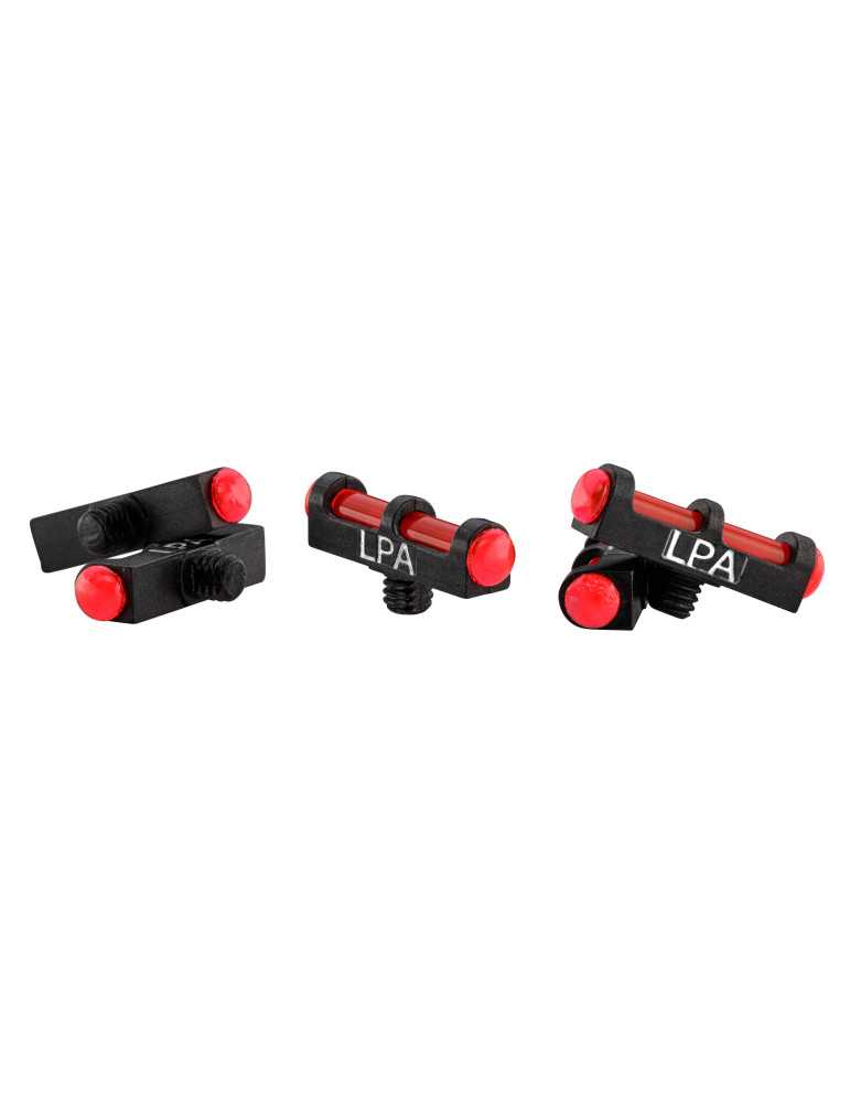 Guidon LPA Fibre Optique 3 Rouge – natusport