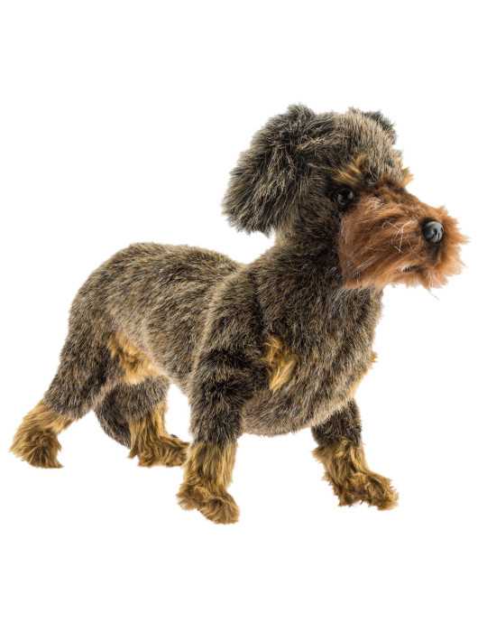 Peluche Teckel Poil Dur Debout - Hansa Creation