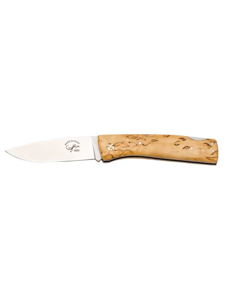 Couteau Salamandra Bouleau 9,5 cm Inox – natusport