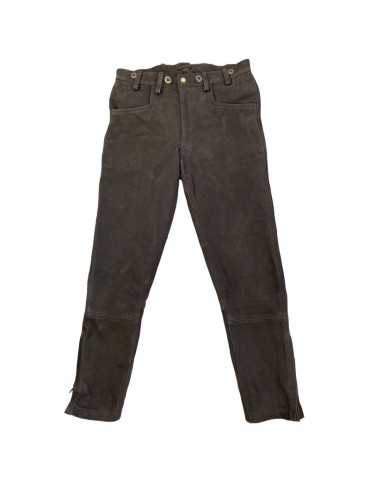 Pantalon Cuir Lovergreen Tyrol Marron T44 – natusport 2