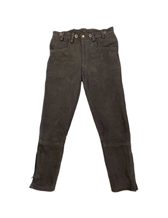 Pantalon Cuir Lovergreen Tyrol Armure Marron T48 – natusport