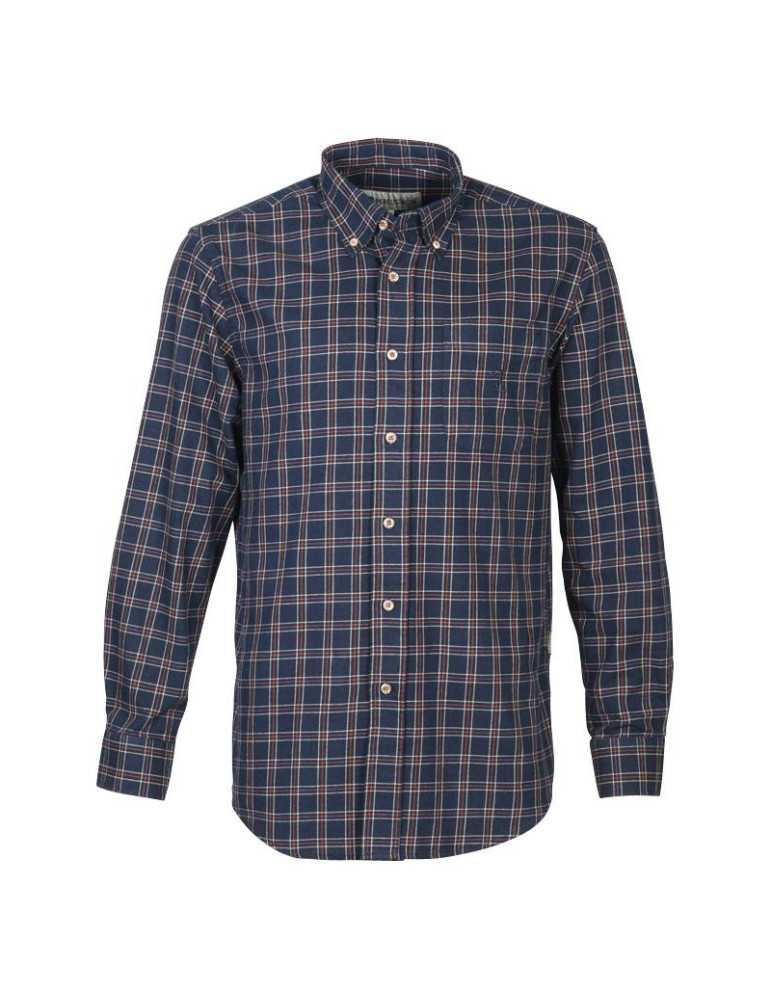 Chemise Percussion Nevada Marine/Rouge Taille S – natusport