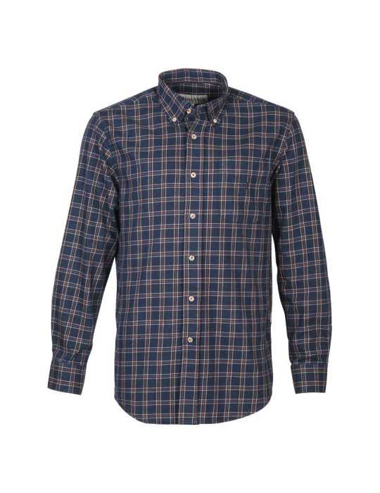 Chemise Percussion Nevada Marine/Rouge Taille S – natusport