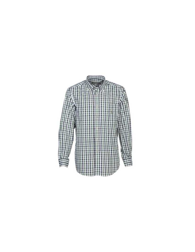 Chemise Percussion Durance à Carreaux Vert et Noir Taille M | Natuspor – natusport